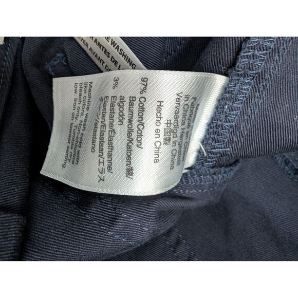 J Crew Navy Blue Cargo Utility Pants Size 25 Cotton Stretch - Picture 6 of 7